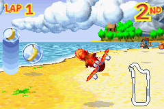 Screenshot of a coin in Diddy Kong Pilot's 2003 build
