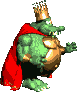 Sprite of King K. Rool in Donkey Kong Country