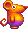 Sprite of a Ratfael in Wario: Master of Disguise