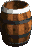 Sprite of a Barrel Kannon from Donkey Kong Country 2: Diddy's Kong Quest