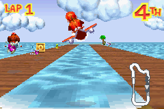 Screenshot of a letter in Diddy Kong Pilot's 2003 build