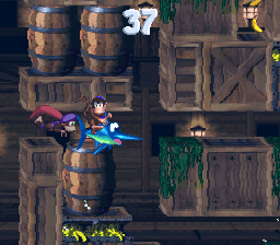 File:DKC2 SNES Lockjaw's Locker - Bonus Area.png