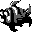 A Fangfish's sprite from Donkey Kong Land.