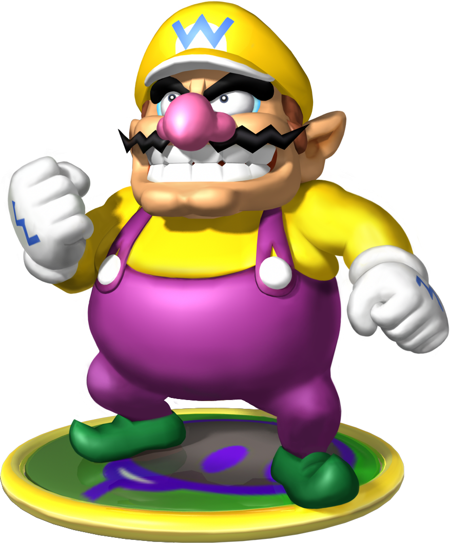 File:Mario Party 4 Wario.png - Super Mario Wiki, the Mario encyclopedia