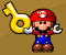 Artwork of Key Mini Mario from the Workshop Store.