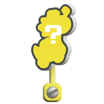 File:SMBW Standee Surprise Yellow Yoshi.png