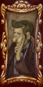 Portrait of a man resembling Slim Bankshot in Luigi's Mansion