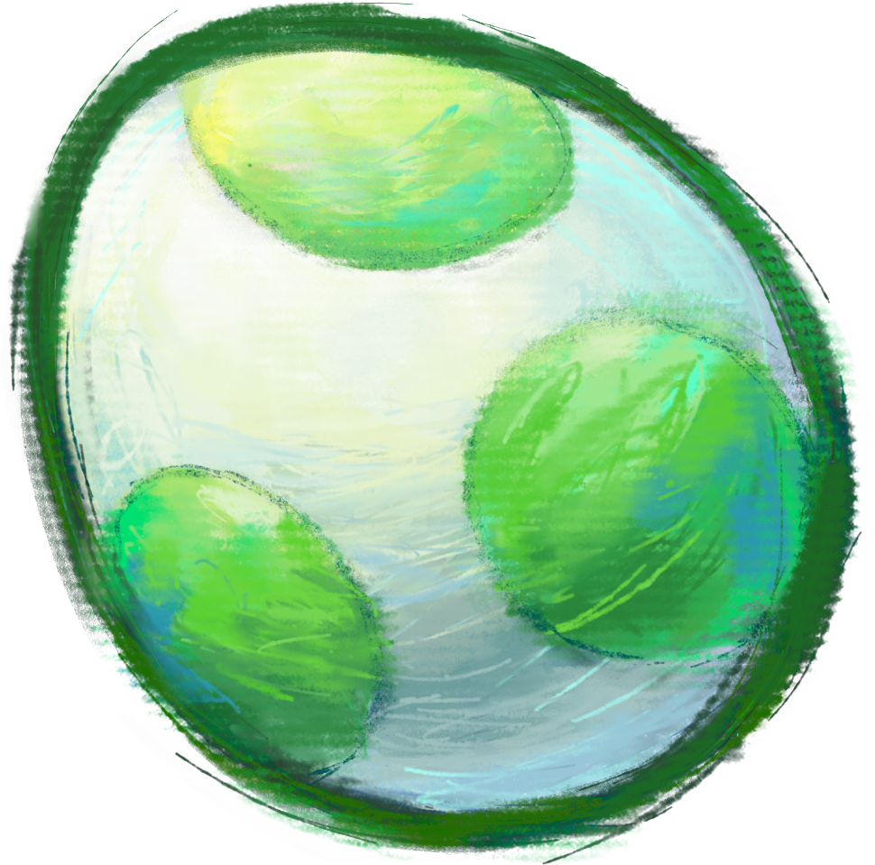 File Yoshi Egg Green Artwork Yoshi S New Island Png Super Mario Wiki The Mario Encyclopedia