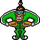 18-Volt Sprite from WarioWare: Twisted!