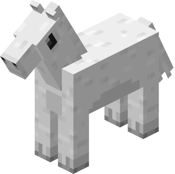 File:Minecraft Mario Mash-Up Horse White Render.png