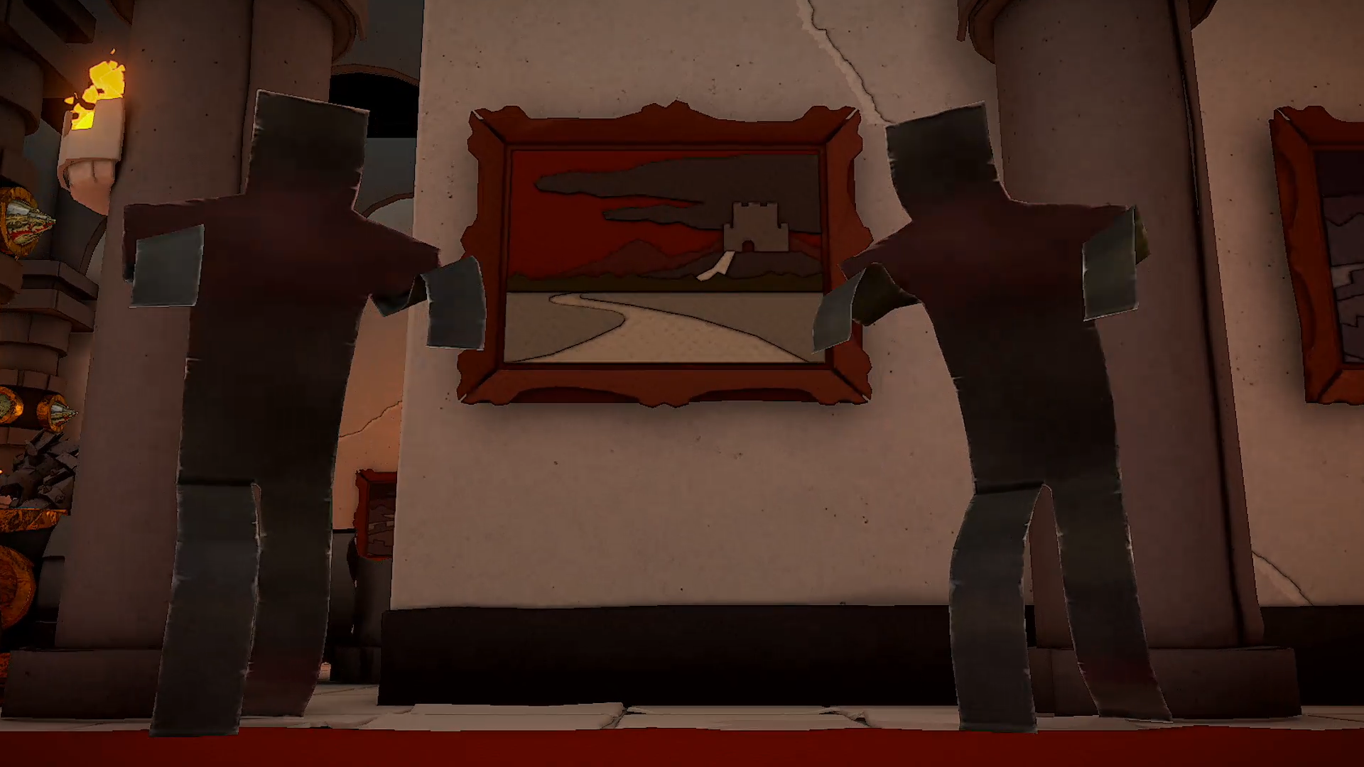 A Big Cutout Soldier ambush