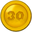 File:SMM2 SM3DW 30 Coin.png