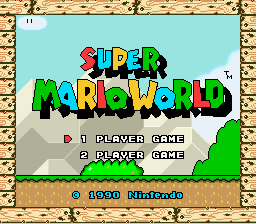 Super Mario World, Super Nintendo, Games