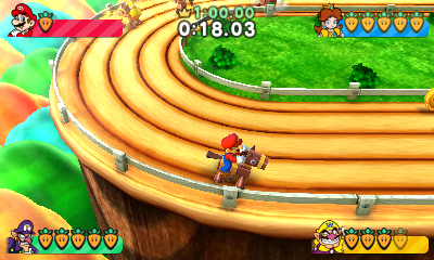 Mario Riding Rockt Rockin' Raceway - Super Mario Wiki, the Mario encyclopedia