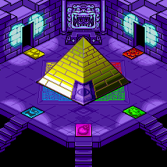 Golden Pyramid map