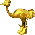 Sprite of a big Animal Token of Expresso from Donkey Kong Country
