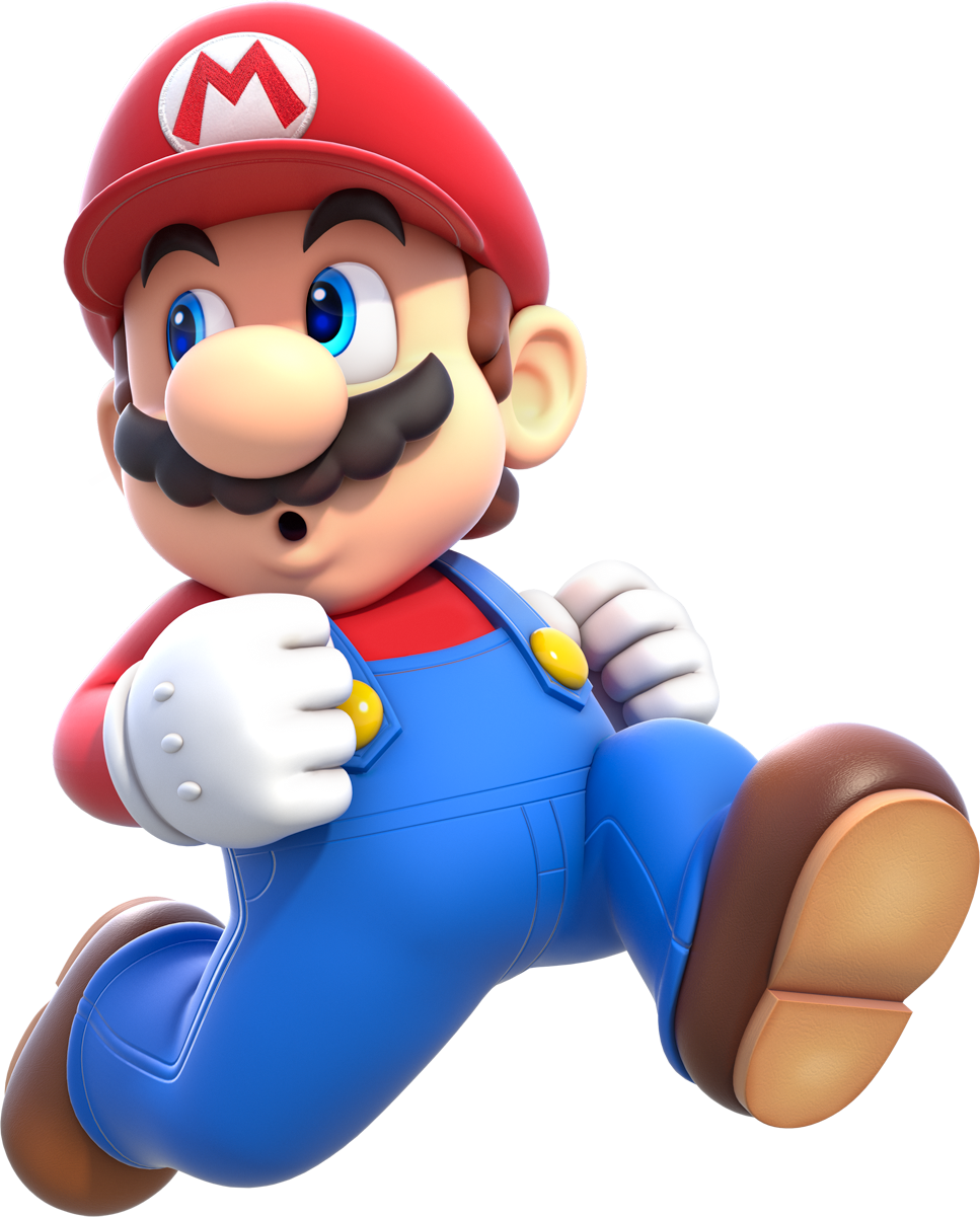 Solo artwork of Mario from Super Mario 3D World.