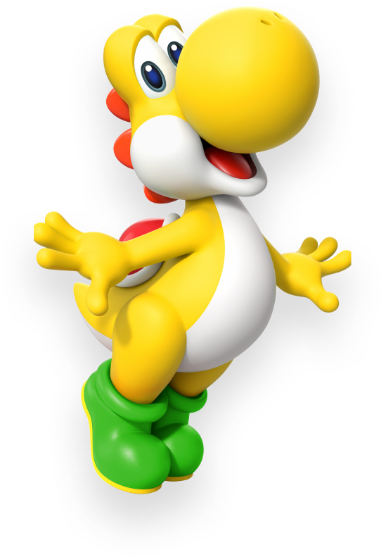 File:smbw Yellow Yoshi.png - Super Mario Wiki, The Mario Encyclopedia