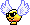 A Paragaloomba affected by Fall from Super Mario World: Super Mario Advance 2