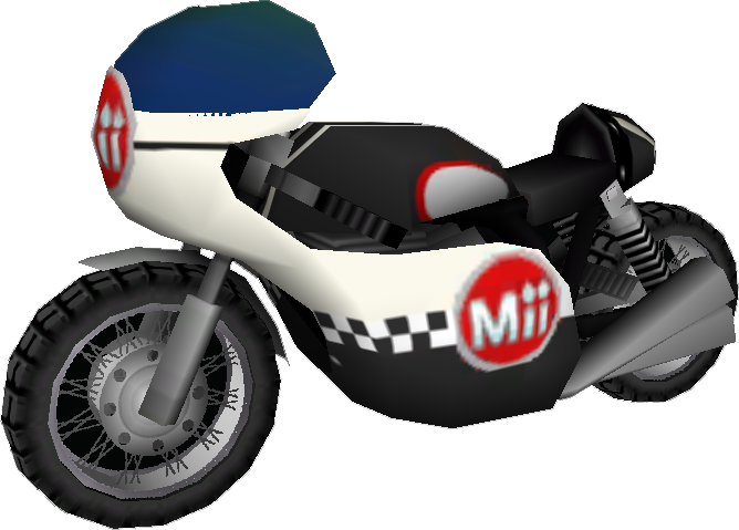 Filemach Bike Medium Male Mii Modelpng Super Mario Wiki The Mario Encyclopedia 4494