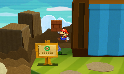 Location of the 10th hidden block in Paper Mario: Sticker Star, revealed.