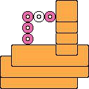 Ground (block) in Super Mario Maker - Super Mario Bros. 3 game style, Underwater theme.
