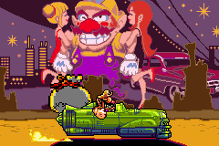 The final "flashback" sequence in Wario Land 4, seen after completing S-Hard mode.