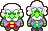 Cork and Cask's original sprites from Mario & Luigi: Superstar Saga