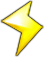 A sprite of a Lightning Score Striker from Mario Party: Island Tour