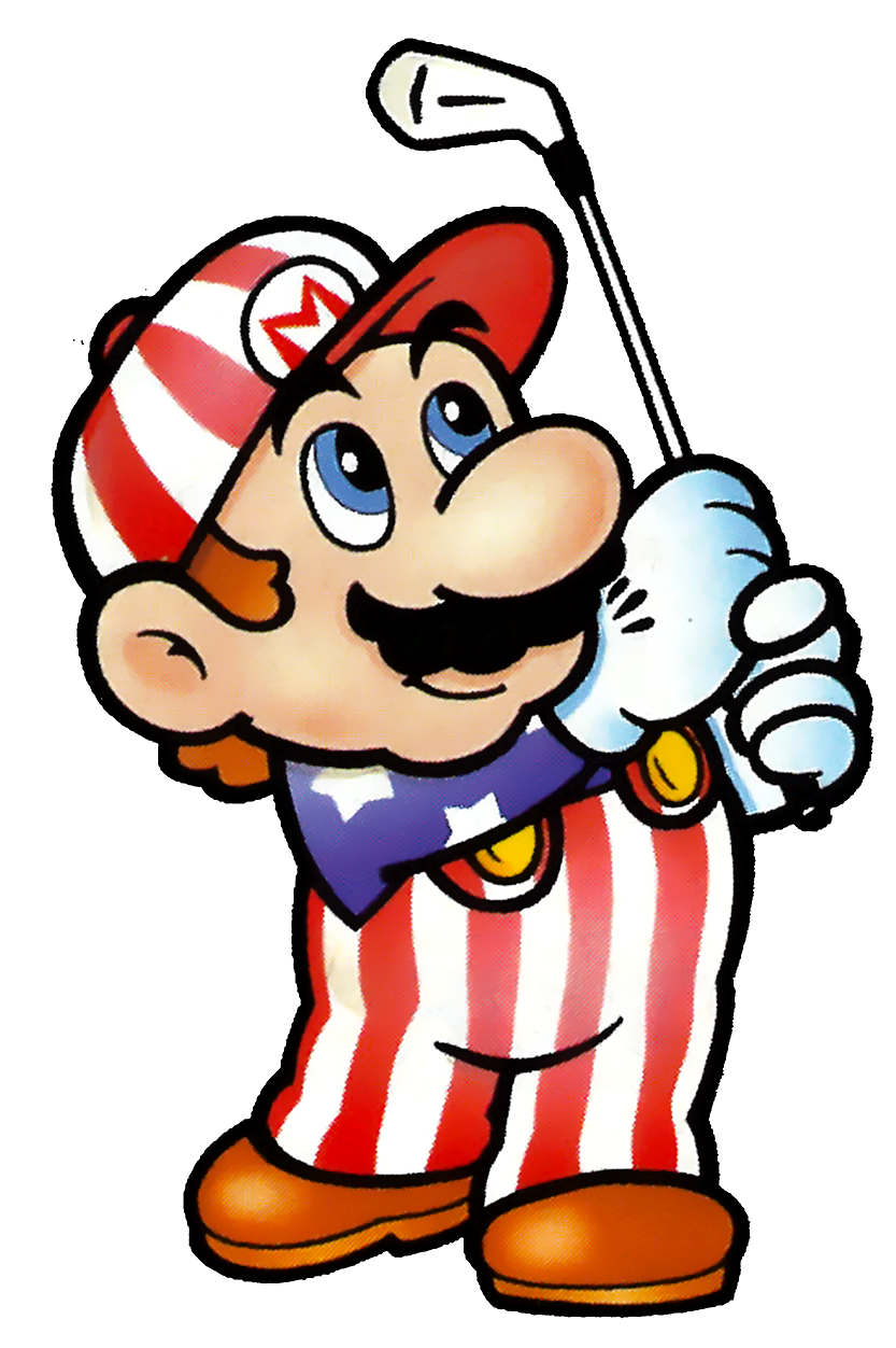 File:Mario Golf 2 NES.png - Super Mario Wiki, the Mario encyclopedia