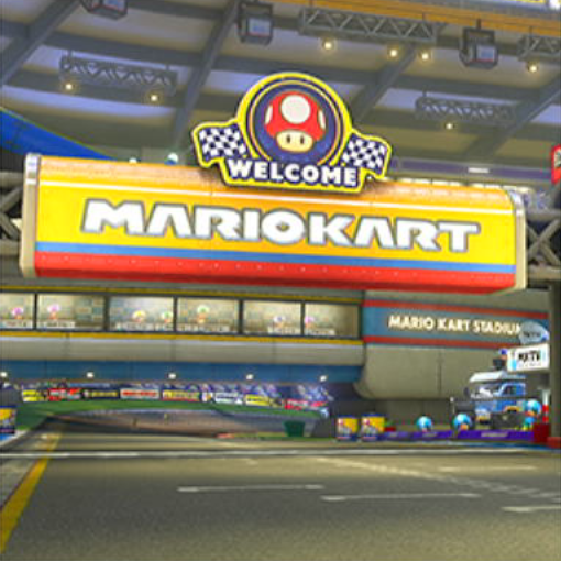 File:NSO MK8D May 2022 Week 1 - Background 1 - Mario Kart Stadium.png