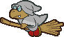 A White Magikoopa from Paper Mario.
