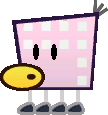 Sprite of a Squoinker from Super Paper Mario.