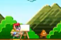 Arty Wario accidentally drawing a living piece of poop