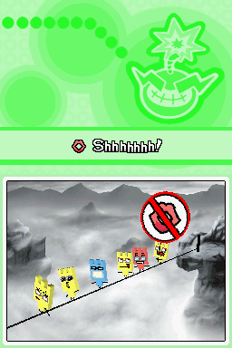 The Tread Carefully microgame in WarioWare: Touched!