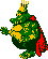 King K. Rool from Donkey Kong Country (Game Boy Color).