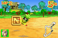 Screenshot of a letter in Diddy Kong Pilot's 2003 build