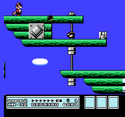 File:Diagonal Cannon in World 2 Airship of SMB3.png