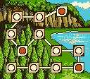 Forest on Super Game Boy