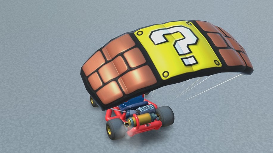 Mario Kart Tour Question Block glider image
