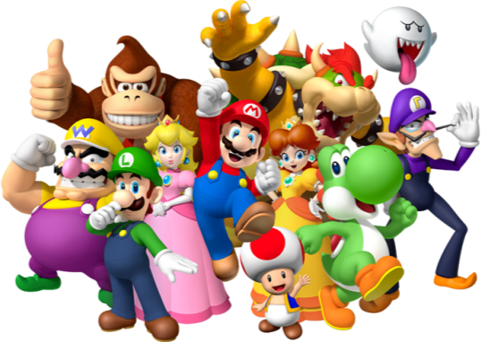 File:Mario and Friends Artwork.png