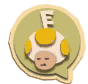 The icon which appears in Daffodil Peak after finding the Yellow Chosen Toad