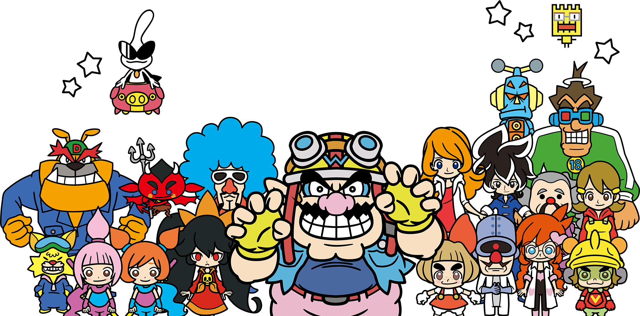 File WarioWare Gold Characters png Super Mario Wiki The Mario 