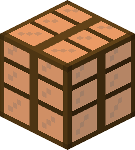 File:Minecraft Mario Mash-Up Orange Stained Glass Render.png