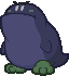 Battle idle animation of a Gulpit from Paper Mario