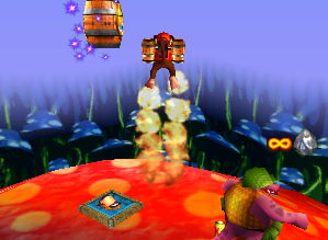 File:DK64 Fungi Forest Diddy Golden 4.png