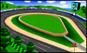 Menu icon for Luigi Raceway in Mario Kart 64