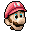 A stock icon from Super Smash Bros. Brawl