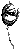 The Game Boy sprite of a Life Balloon from Donkey Kong Land.