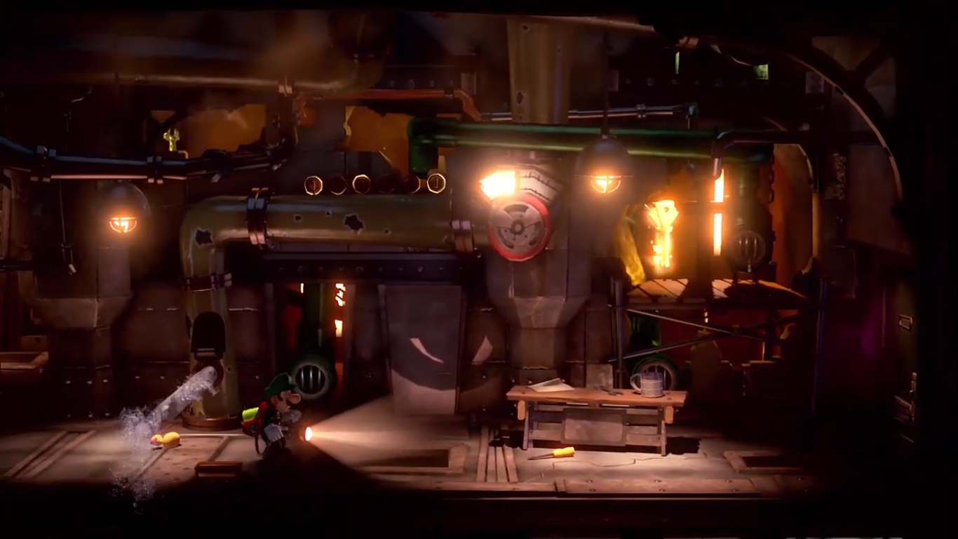 Boilerworks in Luigi's Mansion 3